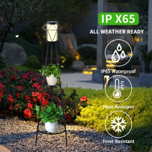 Outdoor Flower Stand Solar Light