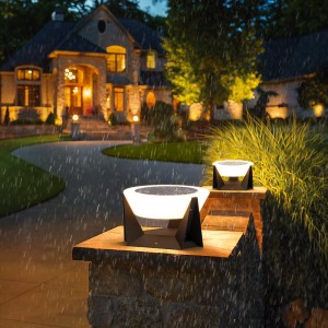 Outdoor Landscape Solar Pillar Light