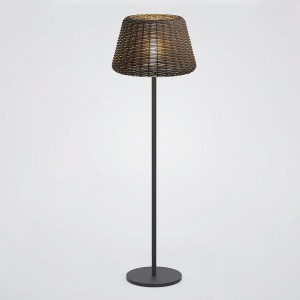 Outdoor Floor Lamp for Rattan Furniture