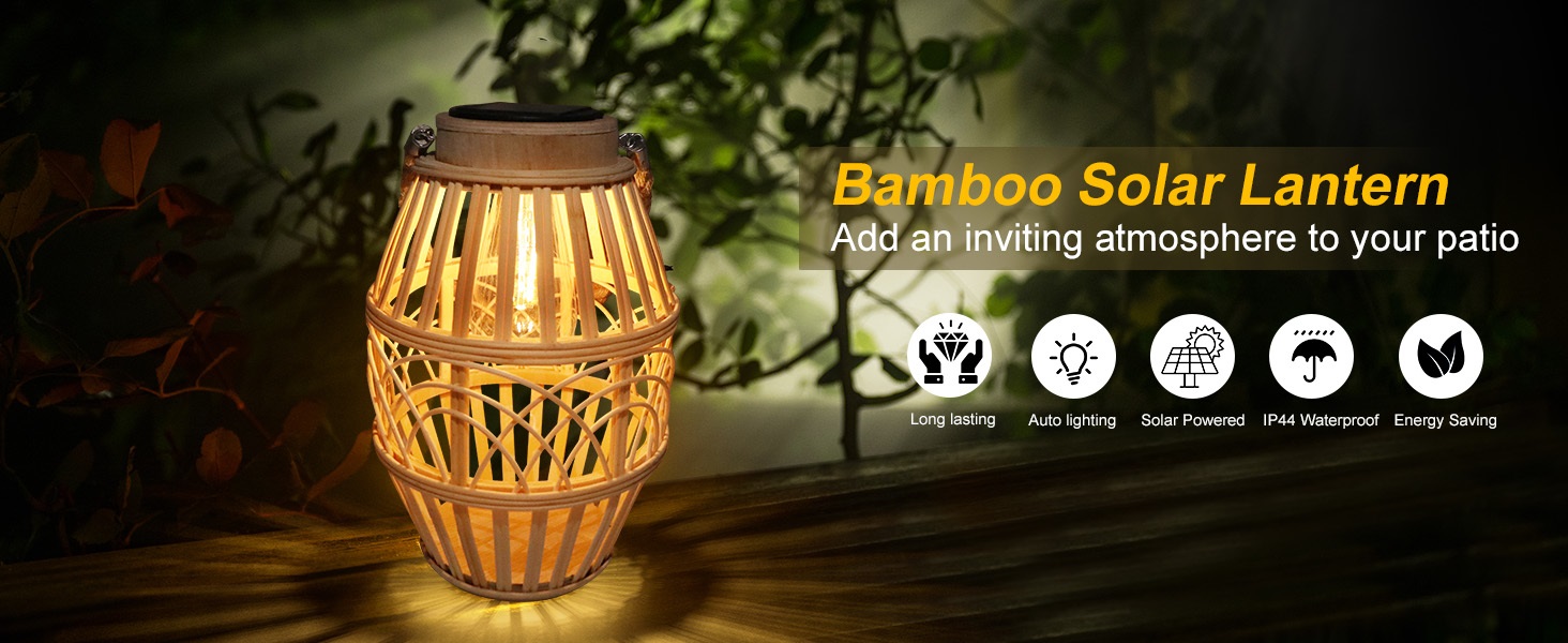 Solar Powered Decorative Lanterns