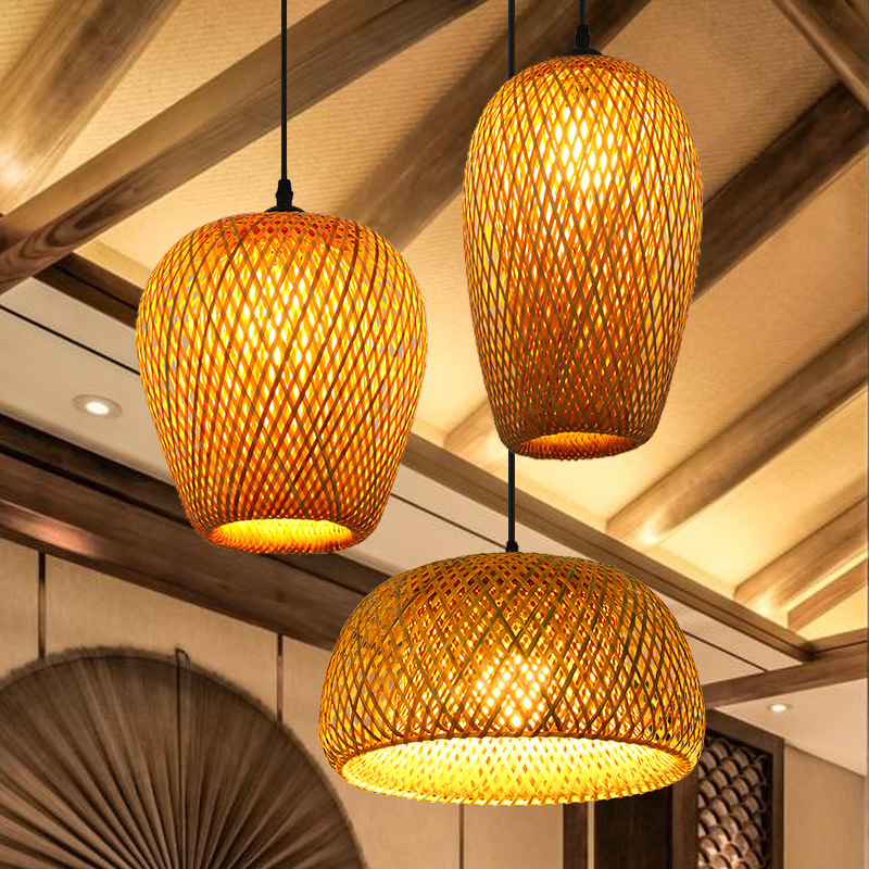 Bamboo Pendant Lights Wholesale