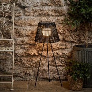 Black Patio Lights Outdoor Floor Lamps