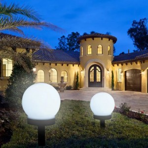 Spherical Solar Ground Light