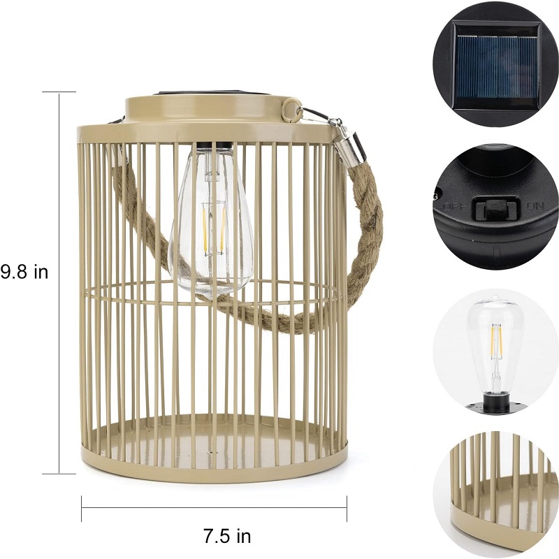 decorative outdoor solar lanterns