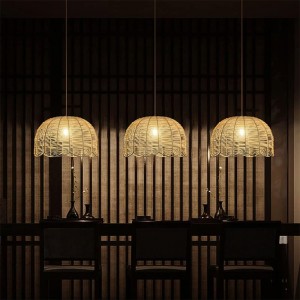 Rustic Rattan Lampshade Wholesale