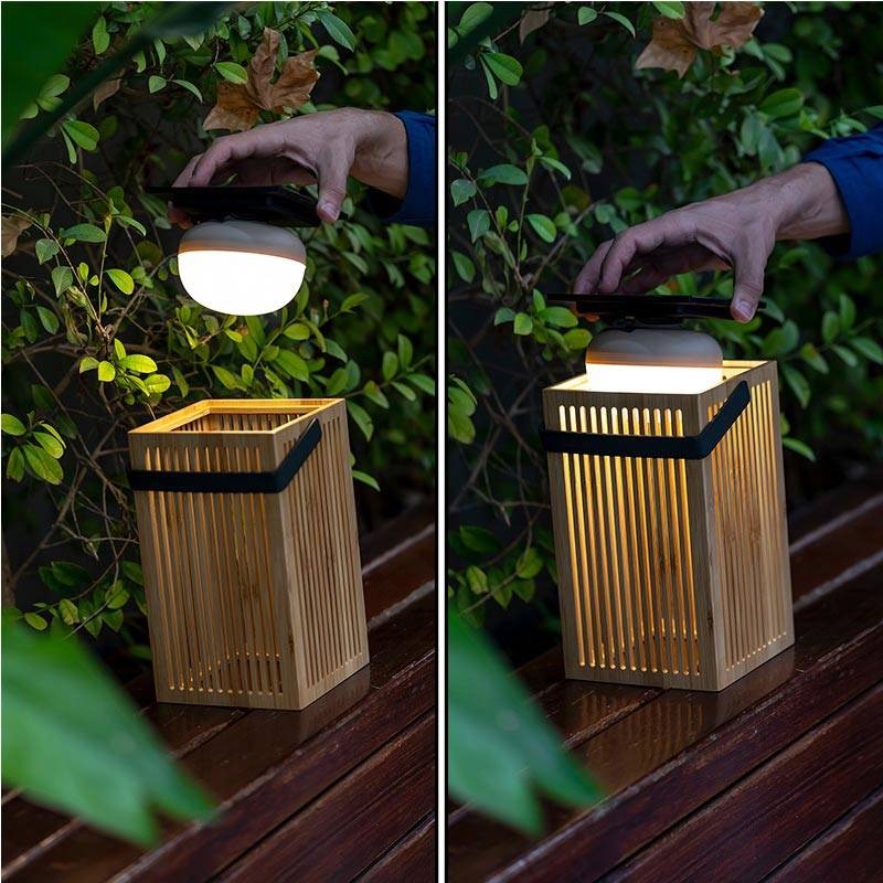 outdoor lighting table