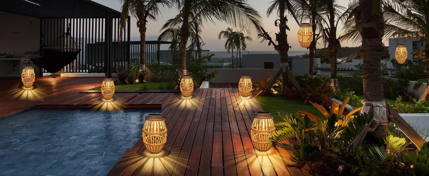 Solar Powered Decorative Lanterns