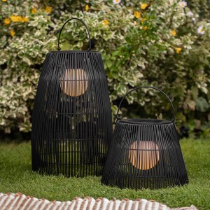 Black Patio Lights Outdoor Floor Lamps