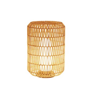 Solar Rattan Lantern