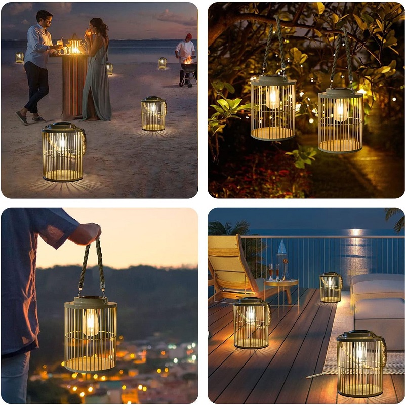 decorative outdoor solar lanterns