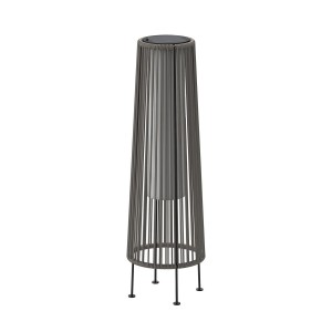 Modern Rattan Solar floor Light