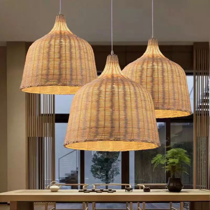 rattan pendant lights wholesale