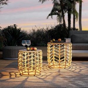 rattan floor lamp table lamp