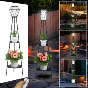 Outdoor Flower Stand Solar Light