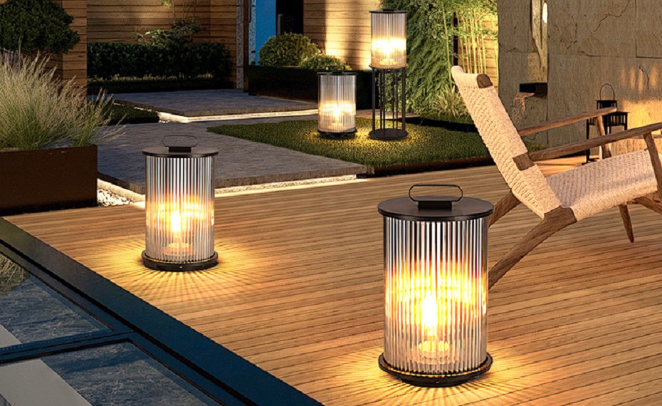 Creative Design of Patio and Terrace Lights