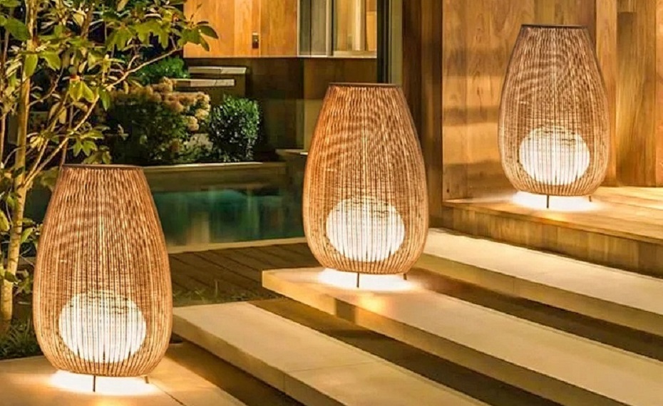 Application of Solar Lanterns in The Courtyard | XINSANXING