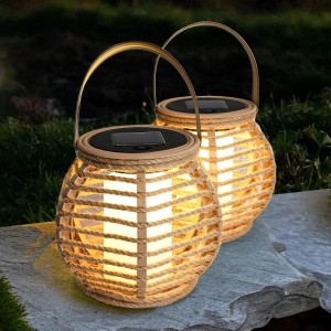 Hemp Rope LED Garden Lights