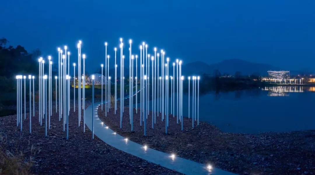 modern outdoor path lighting