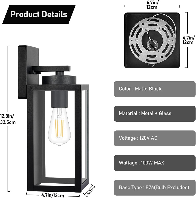 sconce outdoor wall light