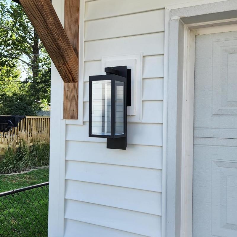 outdoor solar lights wall mounted