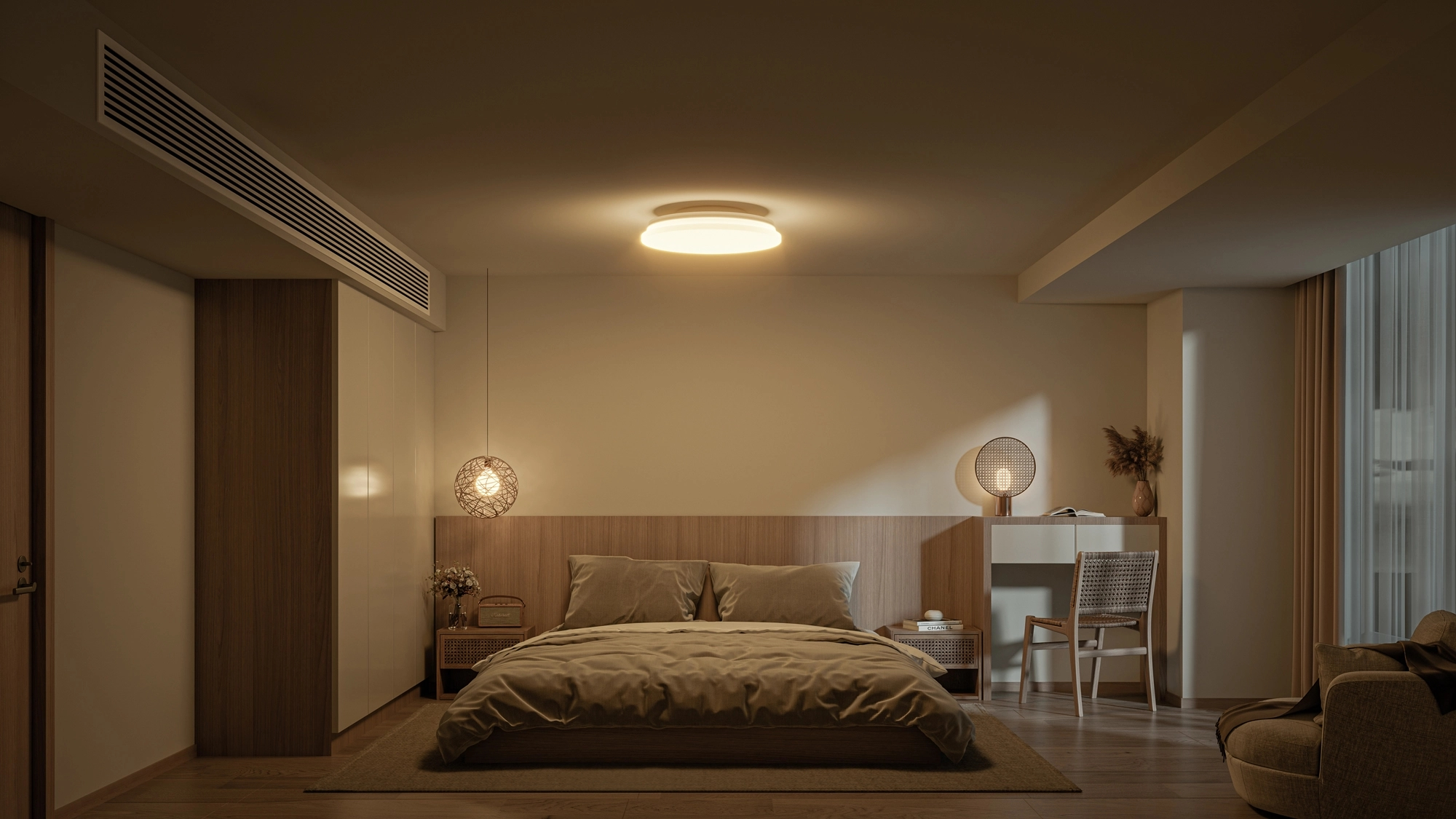 bedroom light